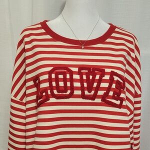 NWOT! Lazychild Love Sweatshirt